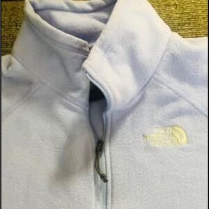 Northface fleece half zip womens small